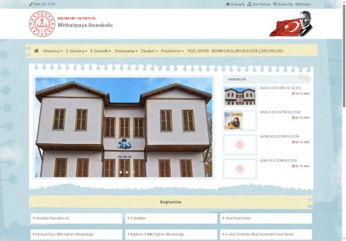 BALIKESİR / ALTIEYLÜL - Mithatpaşa Anaokulu