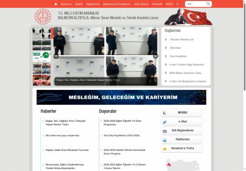 BALIKESİR / ALTIEYLÜL - Mimar Sinan Mesleki ve Teknik Anadolu Lisesi