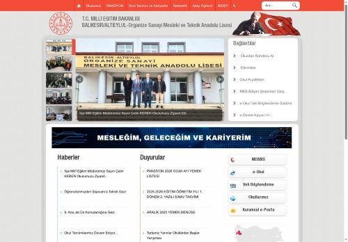 BALIKESİR / ALTIEYLÜL - Organize Sanayi Mesleki ve Teknik Anadolu Lisesi