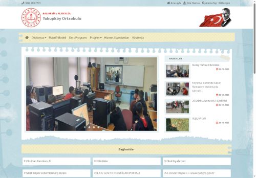 BALIKESİR / ALTIEYLÜL - Yakupköy Ortaokulu