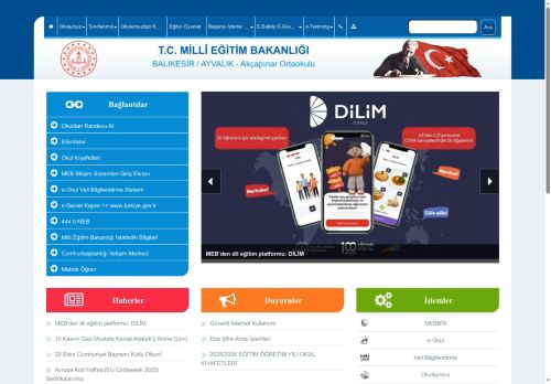 BALIKESİR / AYVALIK - Akçapınar Ortaokulu