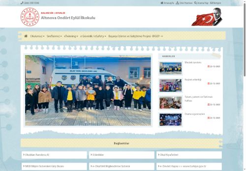 BALIKESİR / AYVALIK - Altınova Ondört Eylül İlkokulu