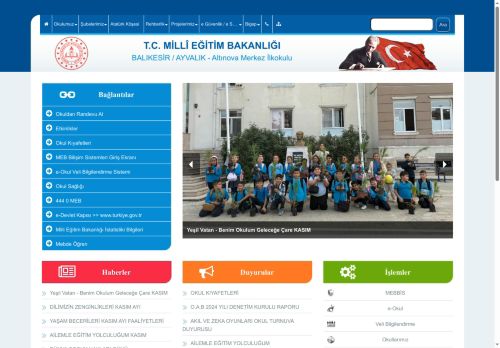 BALIKESİR / AYVALIK - Altınova Merkez İlkokulu