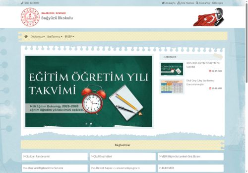 BALIKESİR / AYVALIK - Bağyüzü İlkokulu