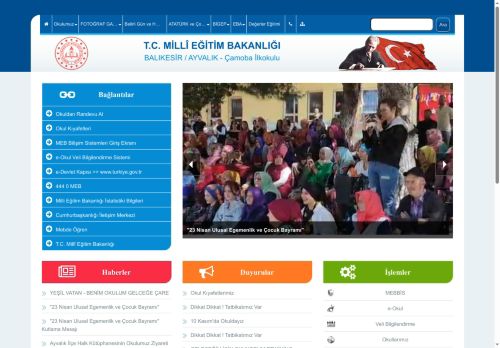 BALIKESİR / AYVALIK - Çamoba İlkokulu