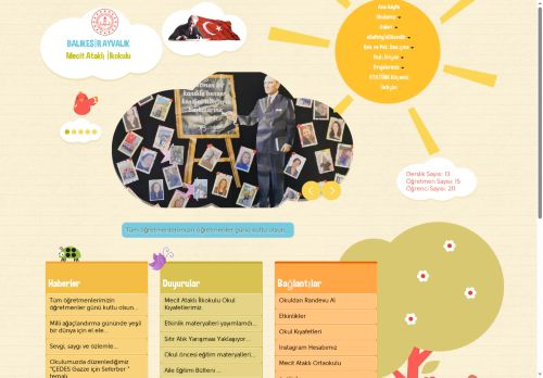 BALIKESİR / AYVALIK - Mecit Ataklı İlkokulu