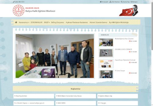 BALIKESİR / BALYA - Balya Halk Eğitimi Merkezi