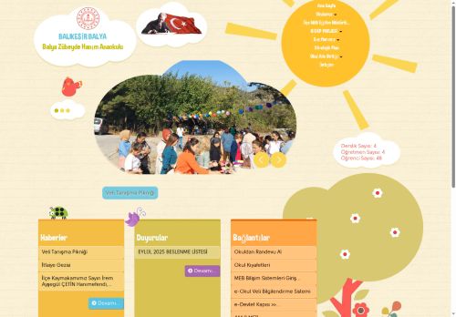 BALIKESİR / BALYA - Balya Zübeyde Hanım Anaokulu