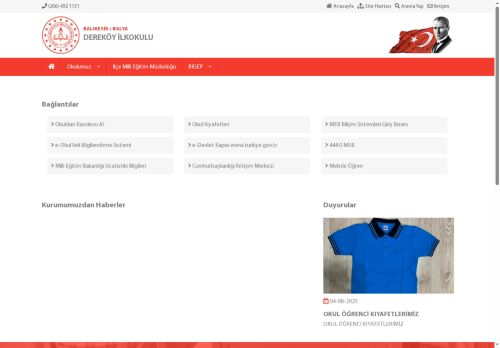 BALIKESİR / BALYA - DEREKÖY İLKOKULU