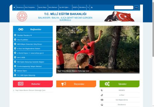 BALIKESİR / BALYA - ILICA ŞEHİT NECMİ GÜRGEN İLKOKULU