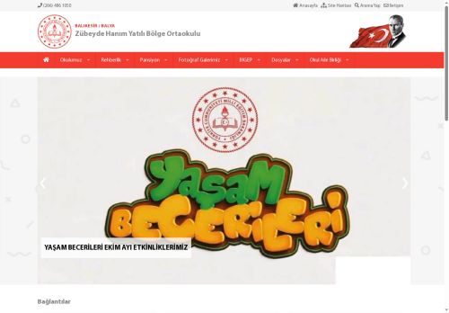 BALIKESİR / BALYA - Zübeyde Hanım Yatılı Bölge Ortaokulu