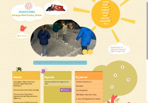 BALIKESİR / GÖMEÇ - Karaağaç Ahmet Karakaş İlkokulu