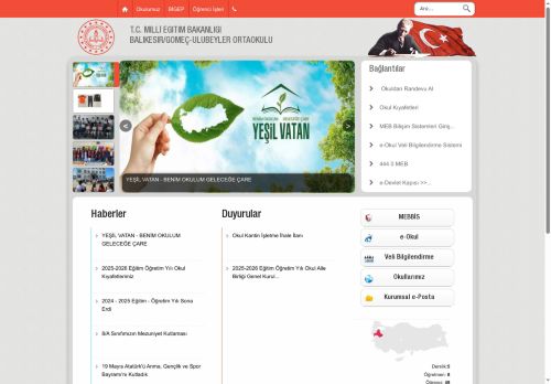 BALIKESİR / GÖMEÇ - ULUBEYLER ORTAOKULU