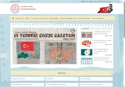 BALIKESİR / GÖNEN - Atatürk İlkokulu