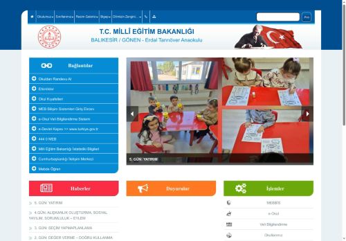 BALIKESİR / GÖNEN - Erdal Tanrıöver Anaokulu