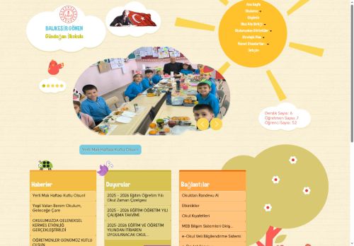 BALIKESİR / GÖNEN - Gündoğan İlkokulu