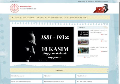 BALIKESİR / GÖNEN - Hasanbey İlkokulu