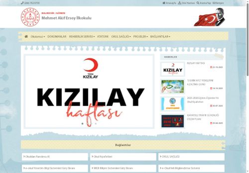 BALIKESİR / GÖNEN - Mehmet Akif Ersoy İlkokulu