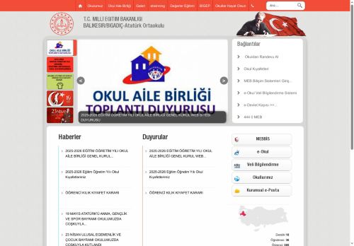 BALIKESİR / BİGADİÇ - Atatürk Ortaokulu
