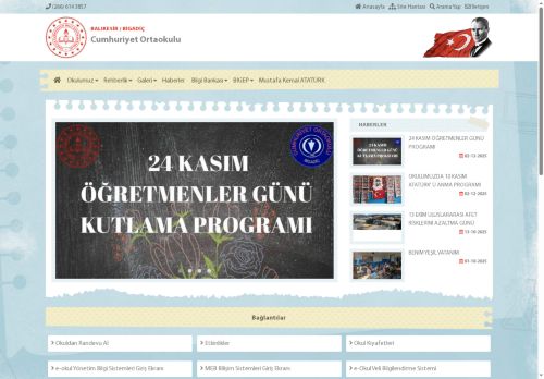 BALIKESİR / BİGADİÇ - Cumhuriyet Ortaokulu