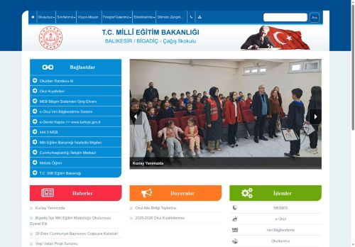 BALIKESİR / BİGADİÇ - Çağış İlkokulu