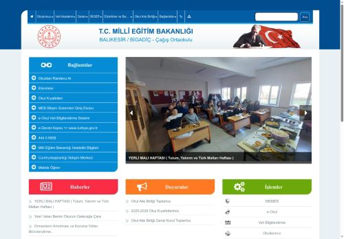 BALIKESİR / BİGADİÇ - Çağış Ortaokulu