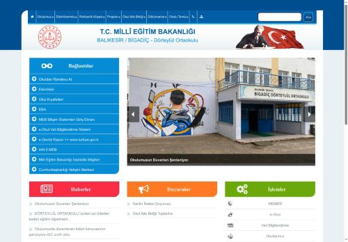 BALIKESİR / BİGADİÇ - Dörteylül Ortaokulu
