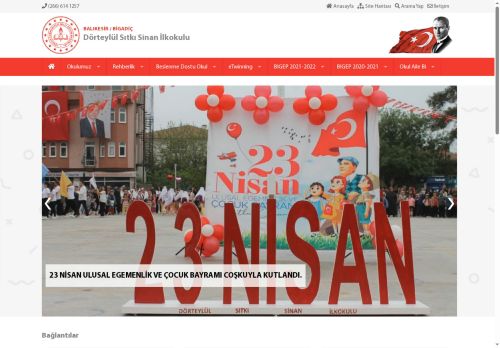 BALIKESİR / BİGADİÇ - Dörteylül Sıtkı Sinan İlkokulu