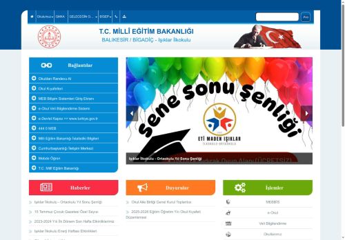 BALIKESİR / BİGADİÇ - Işıklar İlkokulu