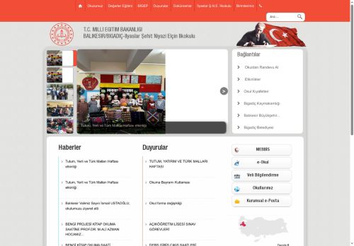 BALIKESİR / BİGADİÇ - İlyaslar Şehit Niyazi Elçin İlkokulu