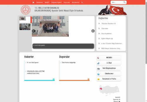 BALIKESİR / BİGADİÇ - İlyaslar Şehit Niyazi Elçin Ortaokulu