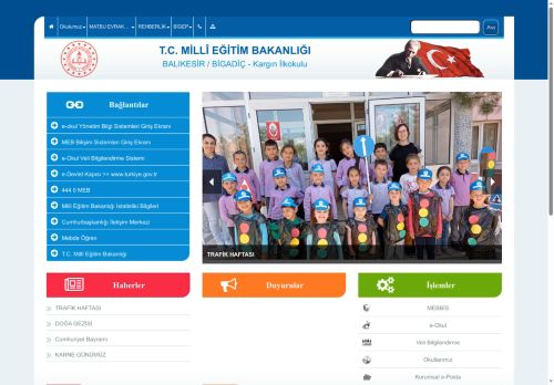 BALIKESİR / BİGADİÇ - Kargın İlkokulu