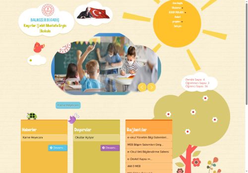 BALIKESİR / BİGADİÇ - Kayırlar Şehit Mustafa Ergin İlkokulu