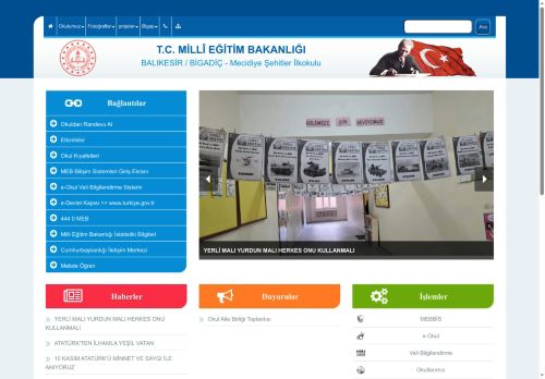 BALIKESİR / BİGADİÇ - Mecidiye Şehitler İlkokulu