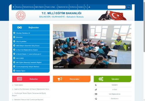 BALIKESİR / BURHANİYE - Bahadınlı İlkokulu
