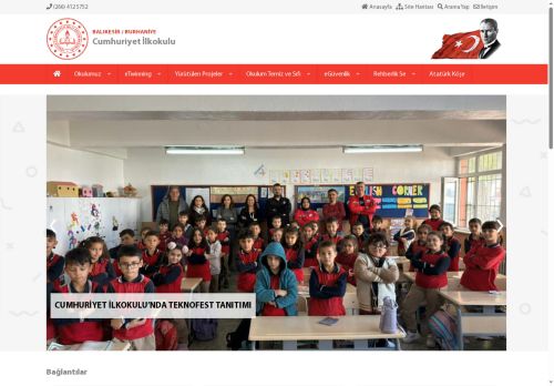 BALIKESİR / BURHANİYE - Cumhuriyet İlkokulu