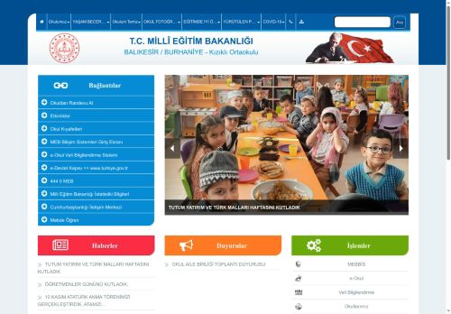 BALIKESİR / BURHANİYE - Kızıklı Ortaokulu