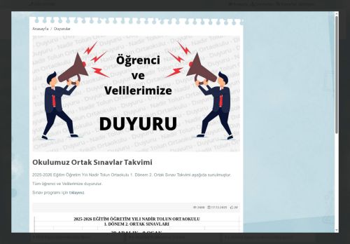 BALIKESİR / BURHANİYE - Nadir Tolun Ortaokulu