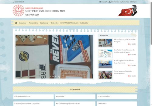 BALIKESİR / BURHANİYE - ŞEHİT PİLOT ÜSTEĞMEN ERDEM MUT ORTAOKULU