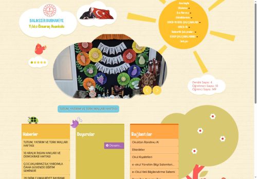 BALIKESİR / BURHANİYE - Yıldız Özsaraç Anaokulu