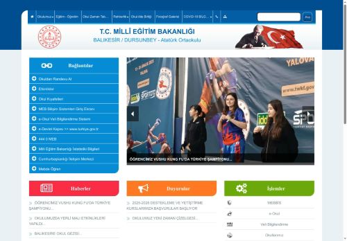 BALIKESİR / DURSUNBEY - Atatürk Ortaokulu