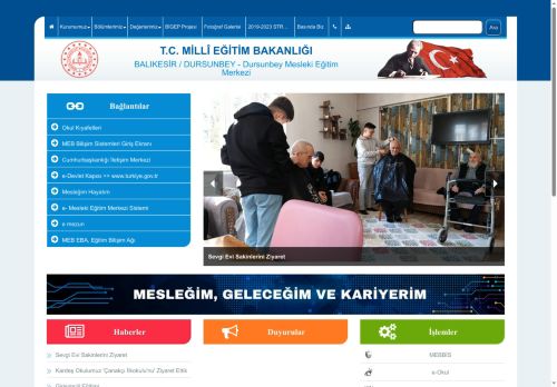 BALIKESİR / DURSUNBEY - Dursunbey Mesleki Eğitim Merkezi