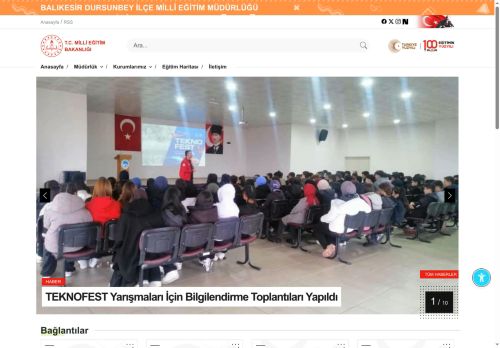 MEB BALIKESİR - DURSUNBEY İLÇE MİLLÎ EĞİTİM MÜDÜRLÜĞÜ