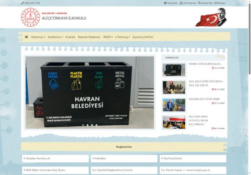 BALIKESİR / HAVRAN - ALİÇETİNKAYA İLKOKULU