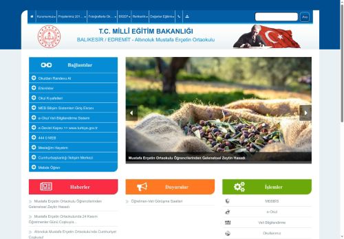 BALIKESİR / EDREMİT - Altınoluk Mustafa Erçetin Ortaokulu