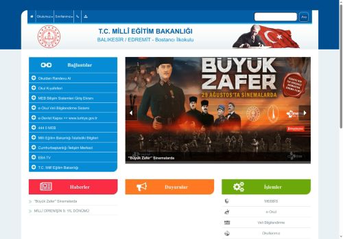 BALIKESİR / EDREMİT - Bostancı İlkokulu