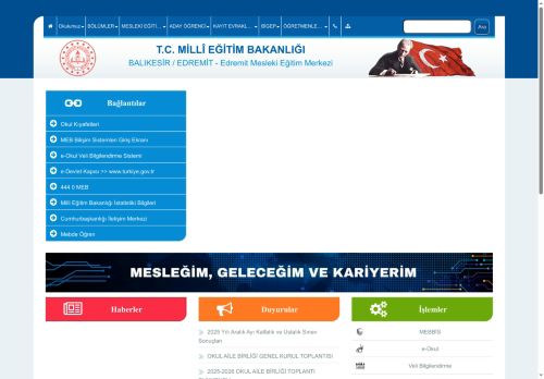 BALIKESİR / EDREMİT - Edremit Mesleki Eğitim Merkezi