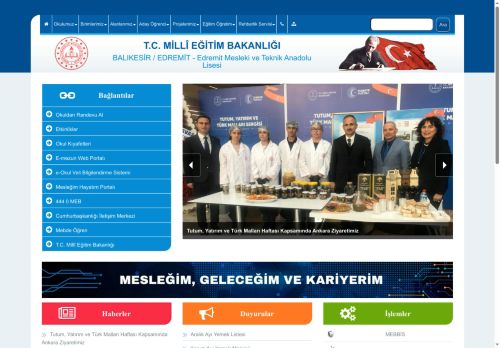 BALIKESİR / EDREMİT - Edremit Mesleki ve Teknik Anadolu Lisesi