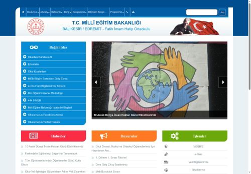 BALIKESİR / EDREMİT - Fatih İmam Hatip Ortaokulu