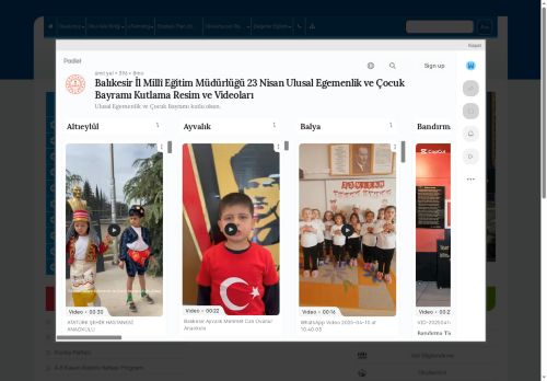 BALIKESİR / EDREMİT - HAMİYYET - FERUDUN SÖZEN İLKOKULU